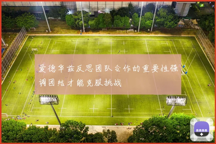 爱德华兹反思团队合作的重要性强调团结才能克服挑战